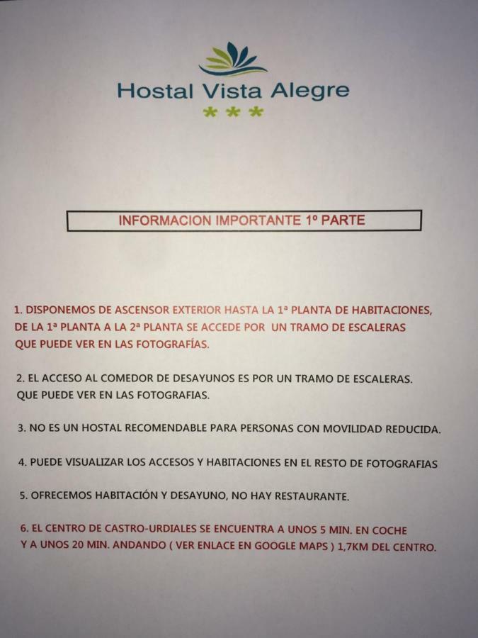 Hostal Vista Alegre Castro Urdiales Exterior photo